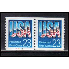 2606 23c U.S. Flag Very Fine MNH CNP Left A3333 PA1442