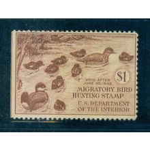 RW8 $1 Family of Ruddy Ducks Fine MNG C0992