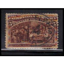 Used 234 5c Soliciting Aid from Isabella Average Plus K1178