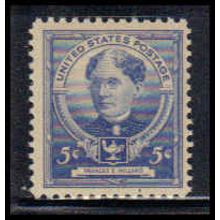 872 5c Frances Willard Fine MNH KA4137