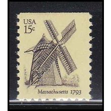1740 15c Windmill Fine MNH Dry Gum BPS Top V4677 (4)