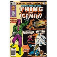 MARVEL TWO - IN - ONE # 76 THE THING and ICEMAN