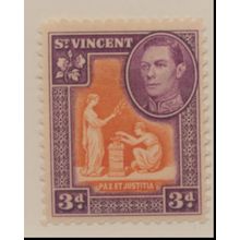 St. Vincent Stamp Scott #146, Mint Hinged