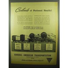 1942 GATX General American Transportation Ad - Health