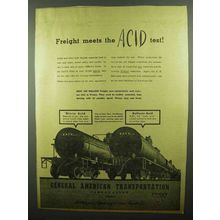1942 GATX General American Transportation Ad - Acid