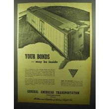 1942 GATX General American Transportation Ad - Bonds