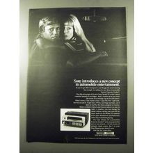 1969 Sony Model 20 Automobile Cassette-Corder Ad