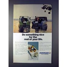 1973 Evinrude Outboard Motor Ad - Do Something Nice