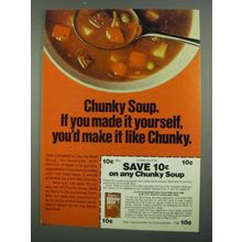 1974 Campbell's Chunky Soup Ad - If You Made Yourself