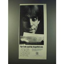 1979 U.S. Postal Service Ad - Zip Code Forgetful Son