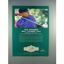 2003 Rolex Oyster Datejust Watch Ad, Charles Howell III