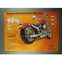 2003 Biker's Choice Custom Components Ad - Never Cool
