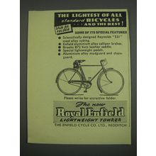 1949 Royal Enfield Lightweight Tourer Bicycle Ad