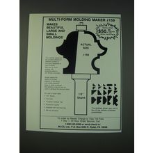 1988 MLCS Multi-Form Molding Maker #159 Ad