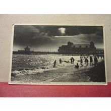 SOUTH PARADE PIER, SOUTHSEA, HAMPSHIRE used vintage postcard 1933 pm =