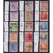 DÄNEMARK DANMARK [Postfaerge] Sammlung ( O/used ) mit sehr guten Werten