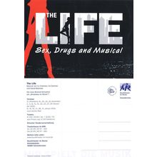 The Life David Newman Musical German Theatre Rare Advertising Postcard