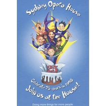 Sydney Opera House 25 Year Birthday Australia Theatre Postcard