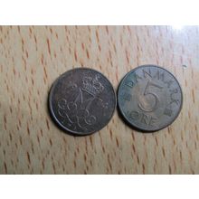 Denmark 1974 5 Ore Coin