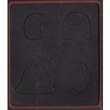 Sizzix Originals. Doll Girl Hair 1 Cutting Die. Die Cutting Cardmaking Crafts