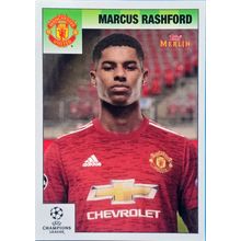 TOPPS MERLIN 95 HERITAGE MARCUS RASHFORD MAN UTD #038 2020/21 CHAMPIONS LEAGUE