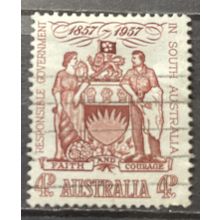 AUSTRALIA 1957 SG 0296 USED #1