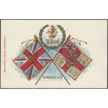 33rd West Riding Regiment, c.1905-10 - Boots Pelham Postcard