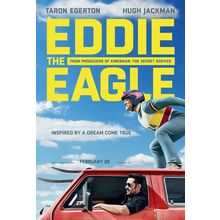 Eddie the Eagle (2016)_2 Movie Film Poster Canvas iconic design