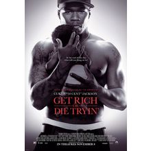 Get Rich or Die Tryin_ (2005)_2 Movie Film Poster Canvas iconic design