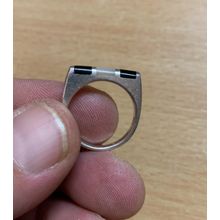 VINTAGE 925 STERLING SILVER 4.48 GRAM UK SIZE P RING (P3)