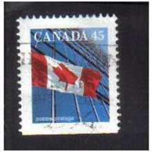 1989 canada flag 45c f/u sg1358d