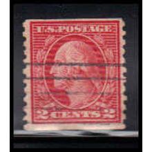 Used 492 2c George Washington Fine K3802