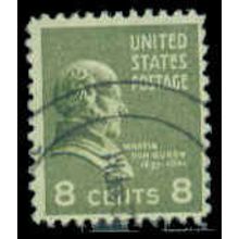 Used 813 8c Martin Van Buren Fine M07864