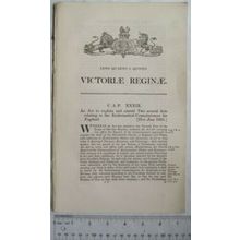 1841 Act of Parliament: Ecclesiastical Commissioners for England