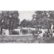 Prince Of Wales Pond Blackheath London in 1905 Postcard