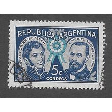 ARG 1941 5c '131ST ANN OF RISING AGAINST SPAIN' FINE USED (EBID79-128)