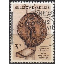 Belgique 1961 Michel 1235 O Cote (2008) 0.25 € Sceau de l'Echevin Jan Bode