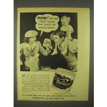 1944 Scott Tissue Waldorf Toilet Paper Ad - There!