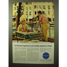1964 Pan Am Airlines Ad - Companion to Europe