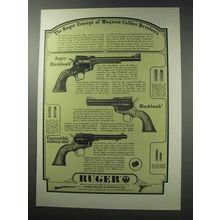 1964 Ruger Ad - Super Blackhawk, Blackhawk, Single-Six