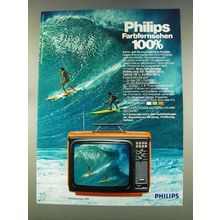 1977 Philips Philetta Royal 625 Television Ad - German