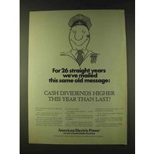 1979 American Electric Power Ad - Same Old Message