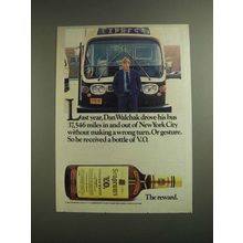 1984 Seagram's V.O. Whisky Ad - Dan Walchak Drove Bus