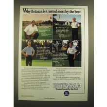 1988 ICI Americas Betasan Herbicide Ad - Trusted Most by the Best
