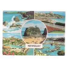 multiview, NEWQUAY, CORNWALL. unused postcard. dated 1981 =
