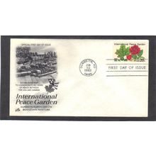 FDC Art Craft 2014 20c Peace Garden (Cachet-U/A) CV00108