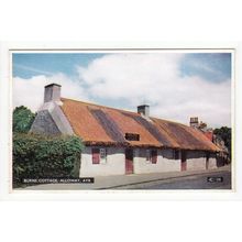 Robert Burns Cottage Alloway Ayr Postcard C11