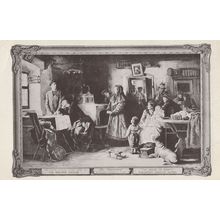 Walker House Toronto Canada Antique Food Board Painting Postcard