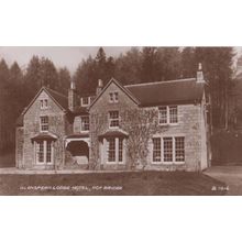 Glenspean Lodge Hotel Roy Bridge Inverness Rare Real Photo Postcard