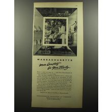 1956 Massachusetts Department of Commerce Ad - Massachusetts more livability
